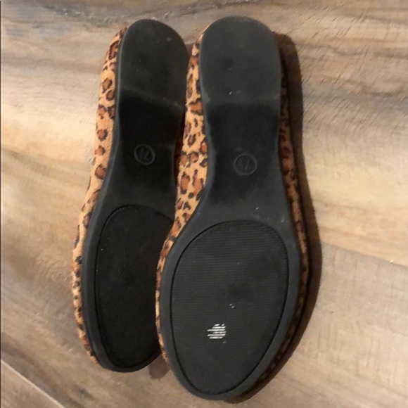 Merona leopard ballet flats Sz 7.5 - Picture 3 of 3